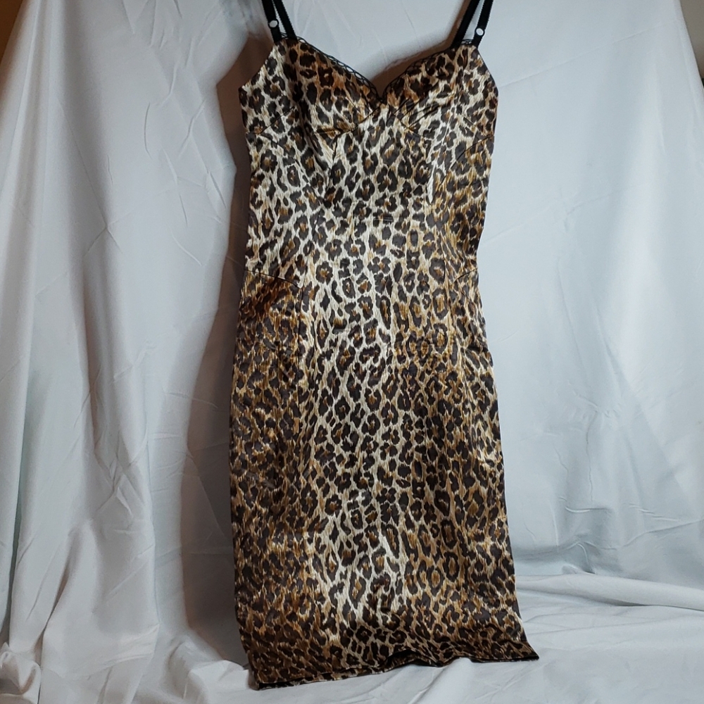 Dolce & Gabbana Leopard Print Dress
